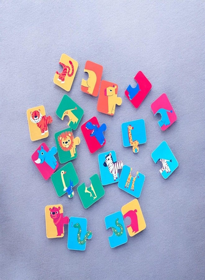 Kiddiwinks Winkslab:Two-Piece Animal Puzzle for Kids - Fun Learning with Vibrant Animal Designs - Image 4